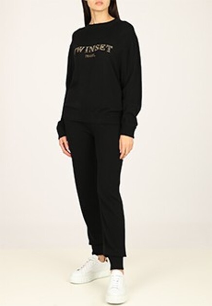 Черный костюм TWINSET Milano