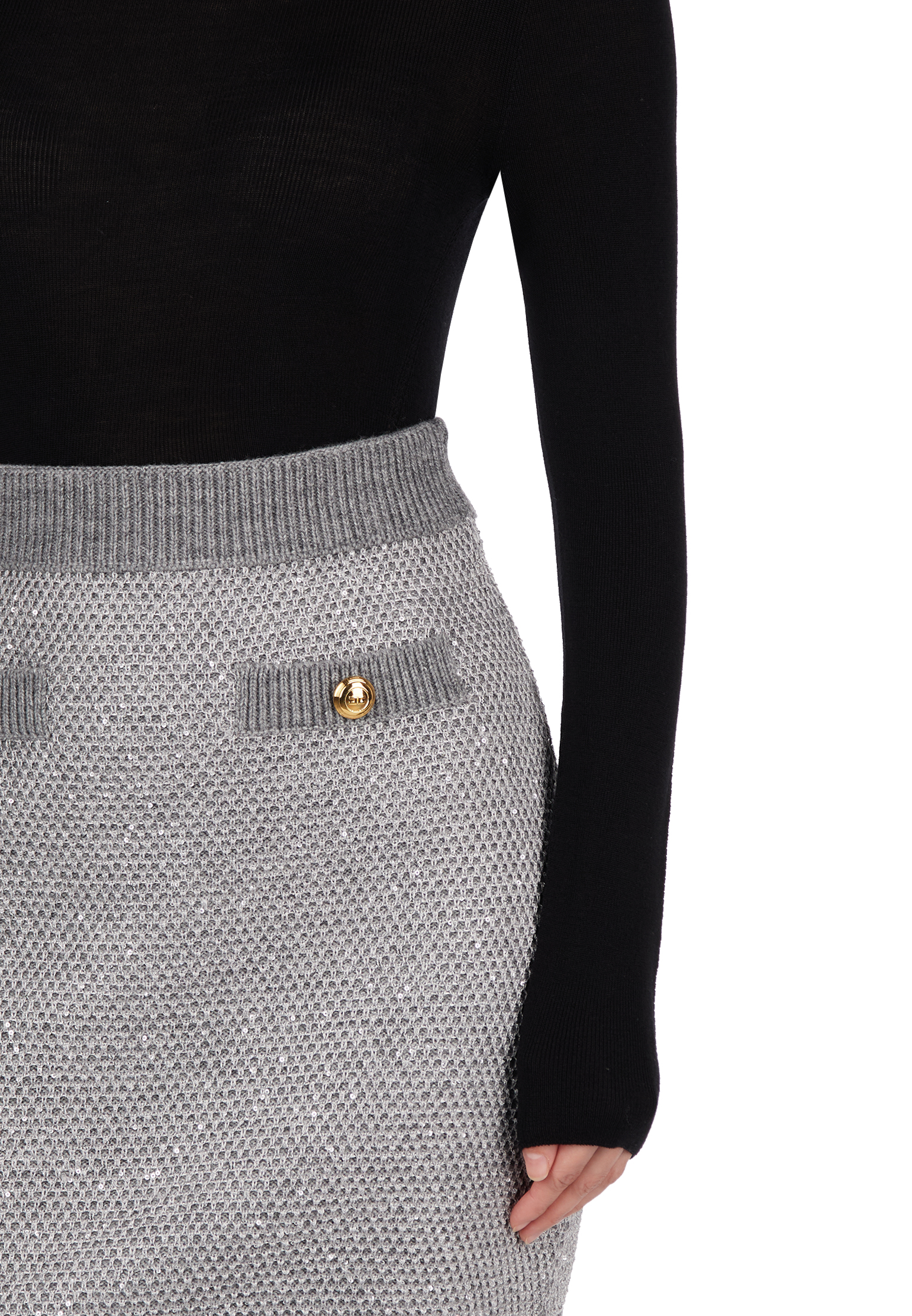 Юбка с люрексом ELISABETTA FRANCHI