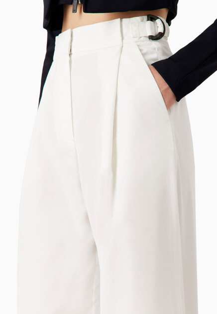 Брюки с завышенной талией  EMPORIO ARMANI
