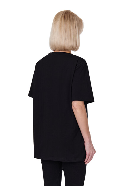 Футболка LIU JO  - Хлопок - цвет черный