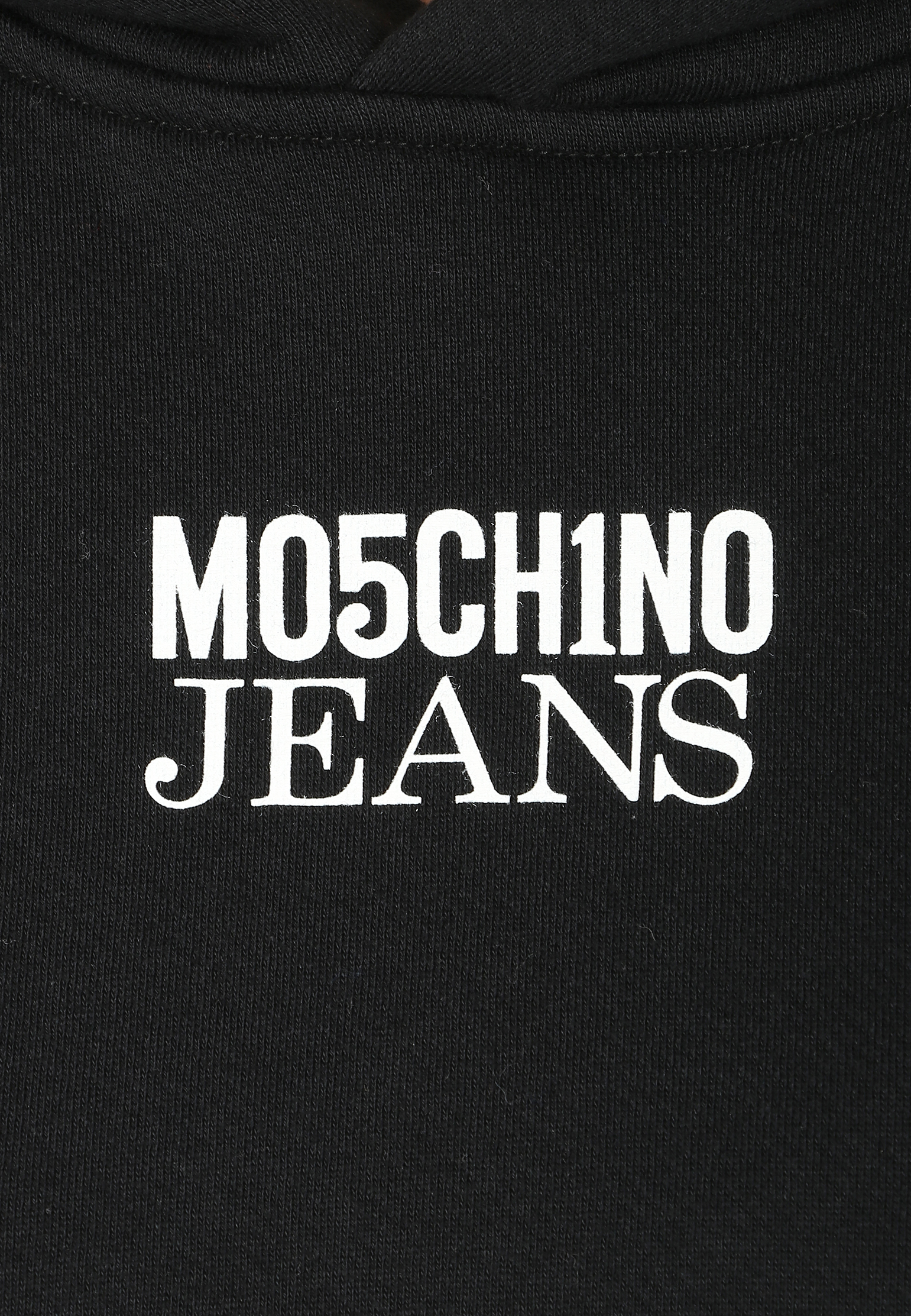 Худи из хлопка с логотипом  MOSCHINO JEANS