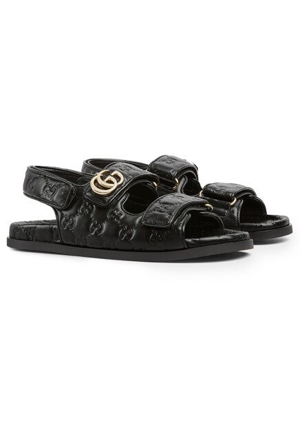 Кожаные сандалии GUCCI - ИТАЛИЯ