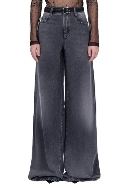 Джинсы ERMANNO SCERVINO  - Хлопок - цвет черный