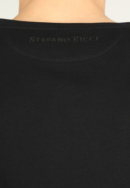 Лонгслив с вышитым логотипом  STEFANO RICCI