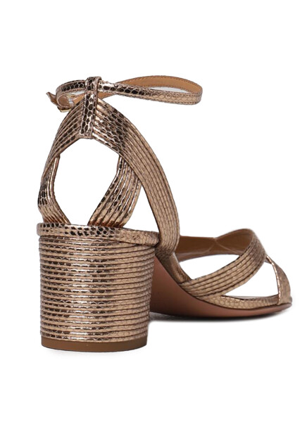 Босоножки AQUAZZURA  - Кожа
