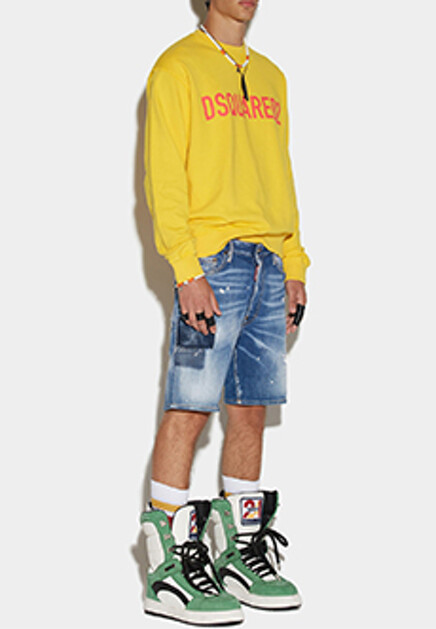 Шорты из денима DSQUARED2