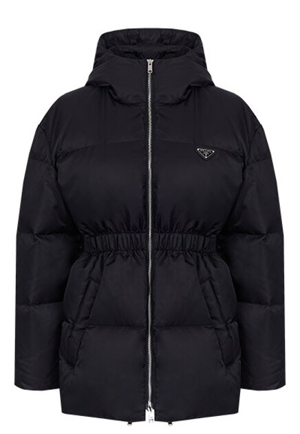Приталенный пуховик PRADA