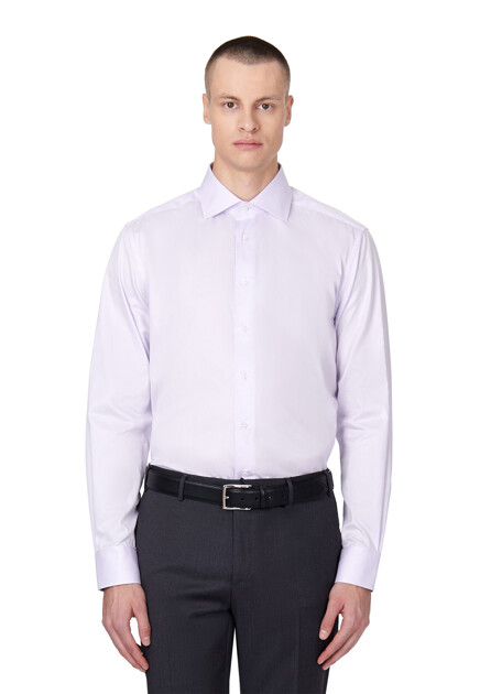 Рубашка CORNELIANI  - Хлопок - цвет фиолетовый