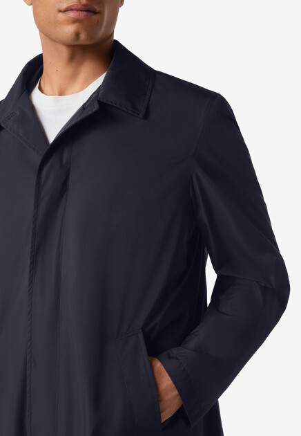 Плащ CORNELIANI  - Полиэстер - цвет синий