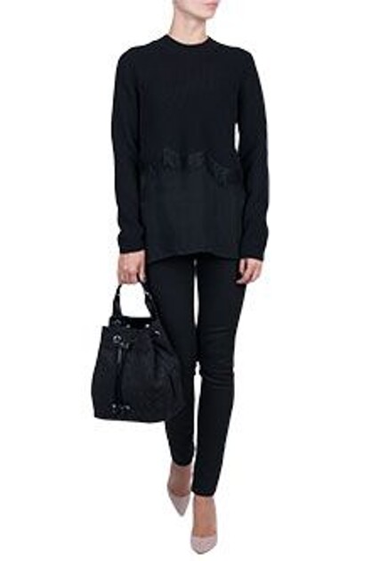 Черный джемпер ARMANI JEANS