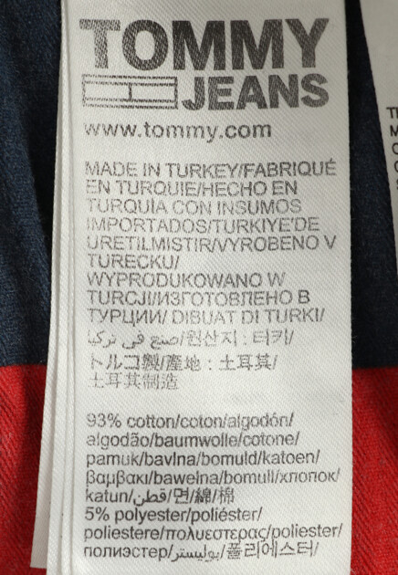 Скинни-джинсы с вышивкой TOMMY JEANS - США