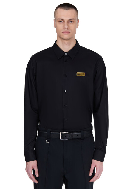 Рубашка VERSACE JEANS COUTURE  - Хлопок - цвет черный
