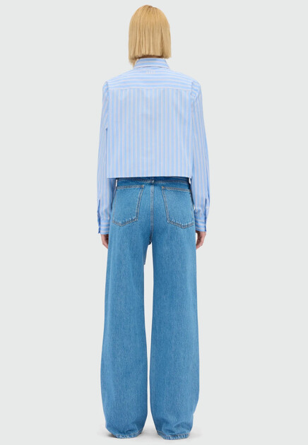 Джинсы MSGM  - Хлопок - цвет синий
