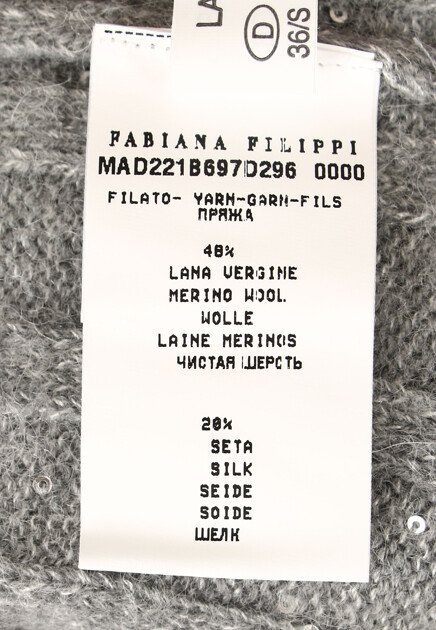 Кардиган с пайетками FABIANA FILIPPI