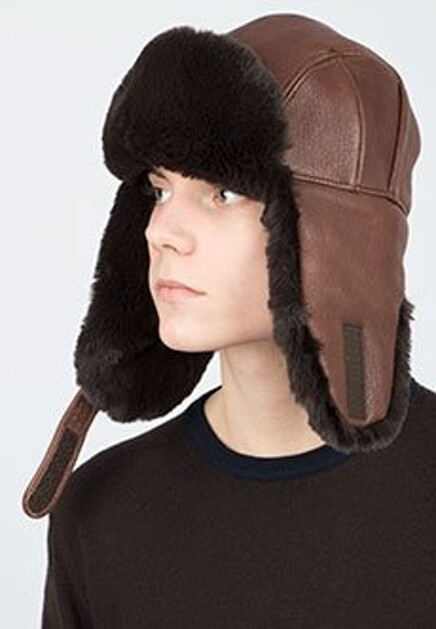 Коричневая шапка STETSON