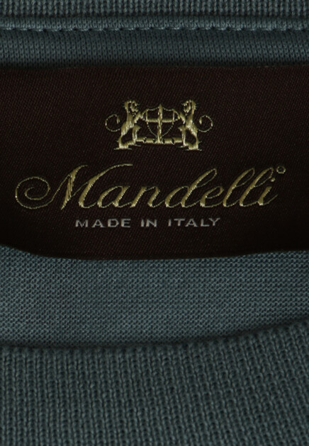 Хлопковая футболка MANDELLI