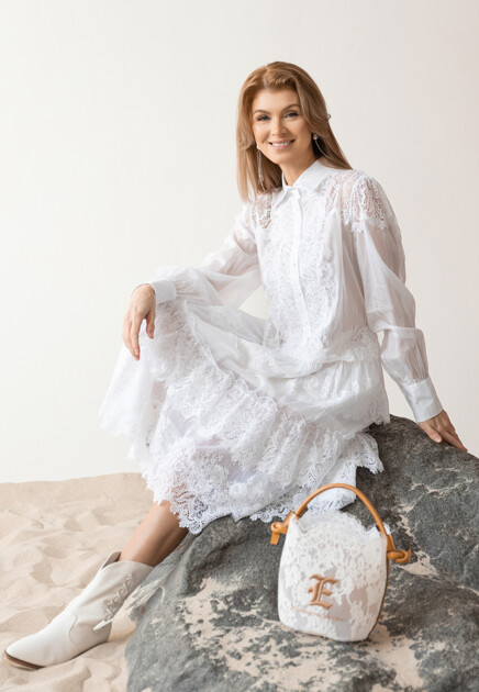 Платье ERMANNO SCERVINO  - Хлопок