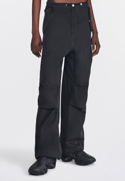 Брюки DION LEE  - Хлопок, Полиамид - цвет черный