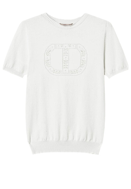 Джемпер с коротким рукавом  TWINSET Milano