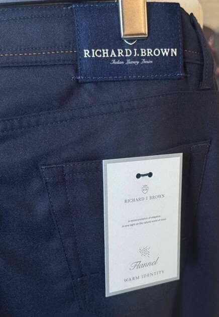 Брюки RICHARD J. BROWN  - Шерсть - цвет синий