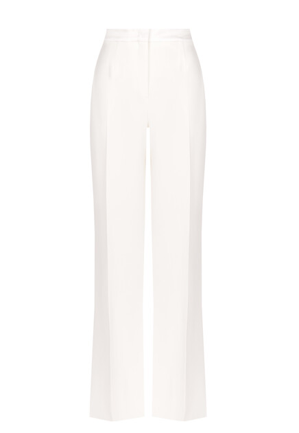 Классические брюки с атласным поясом ERMANNO SCERVINO