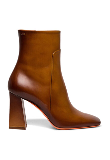 Кожаные ботильоны SANTONI - ИТАЛИЯ