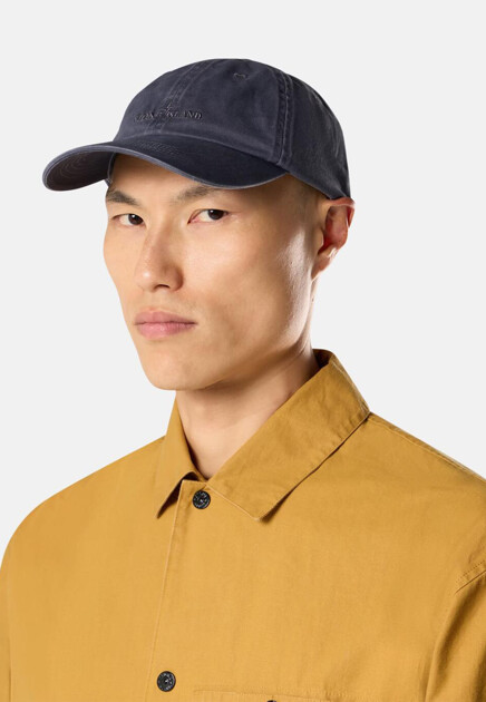 Синяя бейсболка STONE ISLAND - ИТАЛИЯ