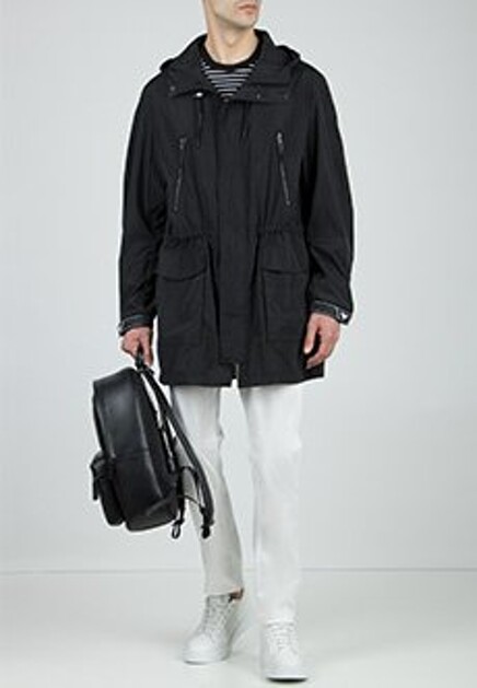 Черная футболка EMPORIO ARMANI