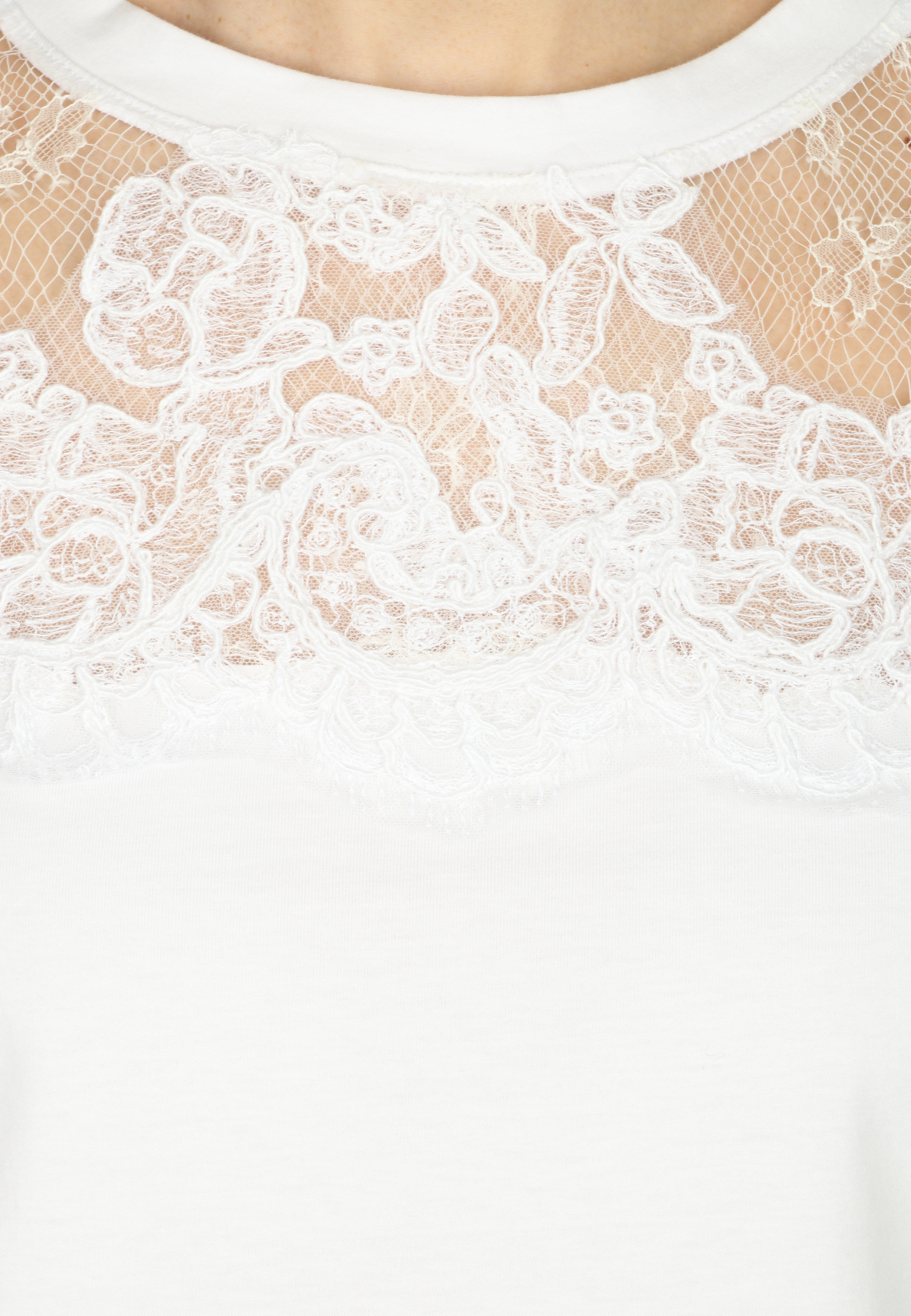 Футболка ERMANNO SCERVINO  - Хлопок