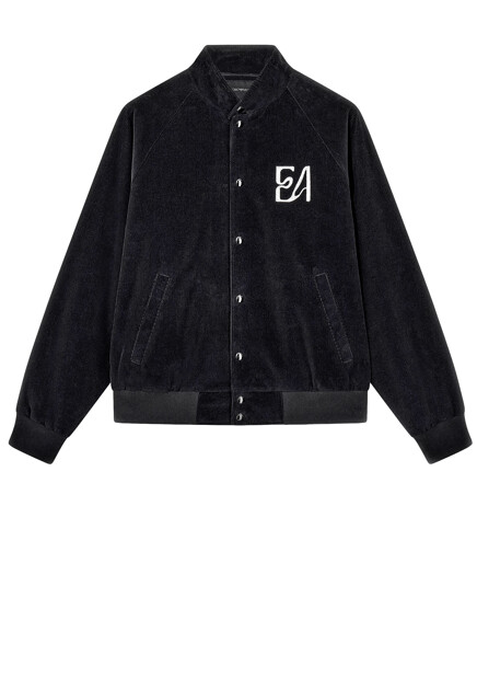 Вельветовый бомбер EMPORIO ARMANI