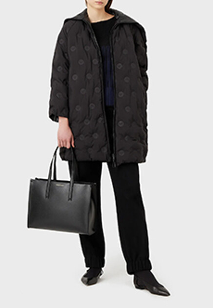 Двусторонний пуховик EMPORIO ARMANI