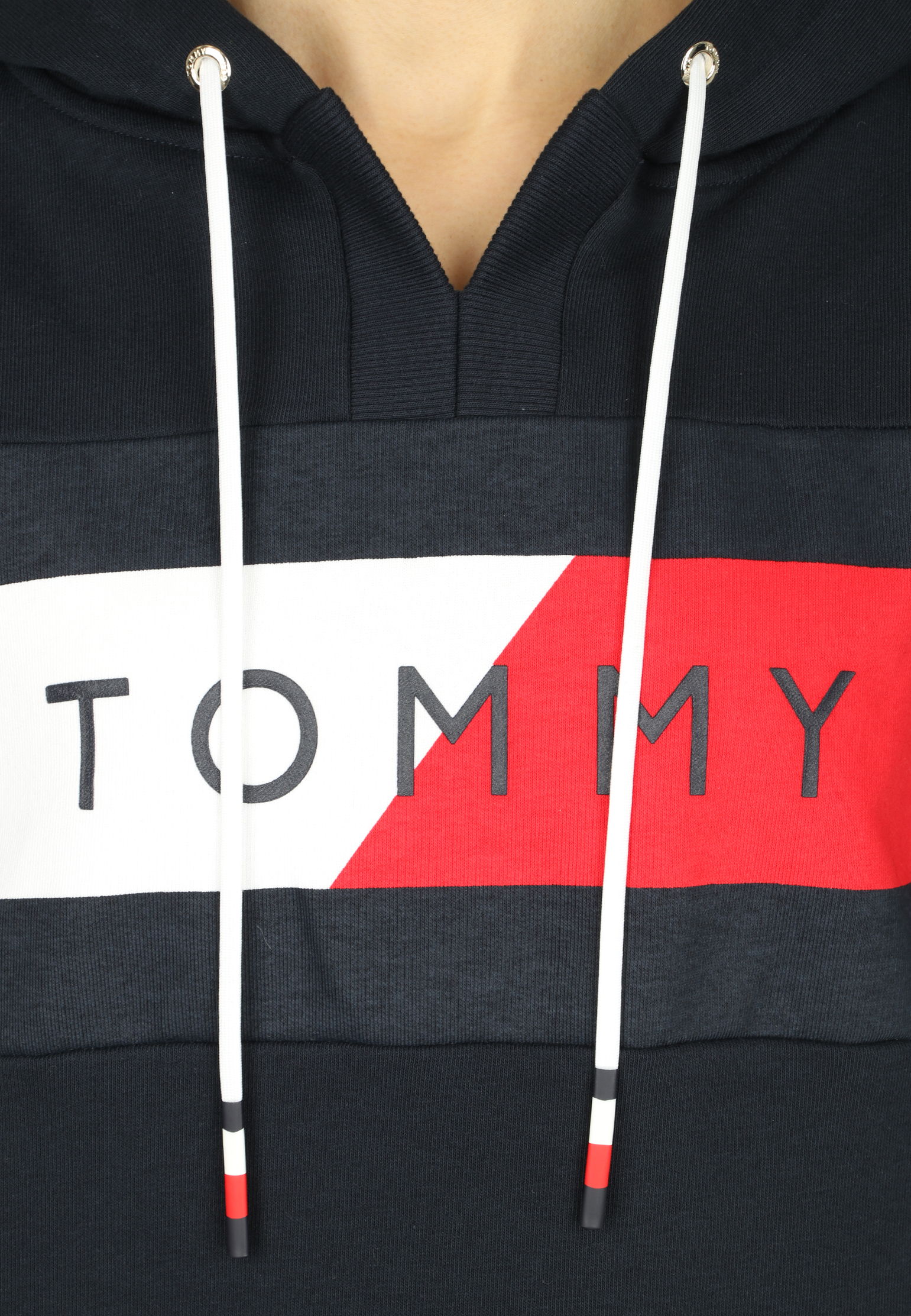 Худи TOMMY HILFIGER  - Хлопок - цвет синий