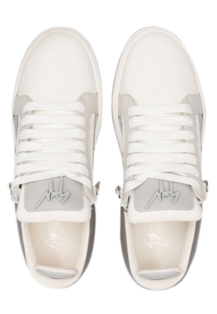 Кожаные кеды GIUSEPPE ZANOTTI