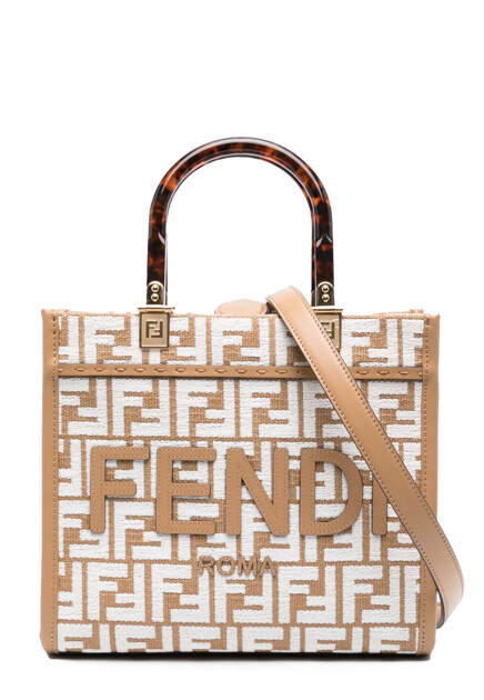 Сумка с жаккардовым логотипом  FENDI