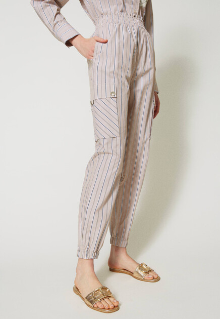 Брюки TWINSET Milano  - Хлопок