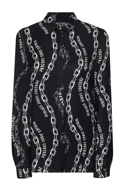 Блуза с принтом  VERSACE JEANS COUTURE