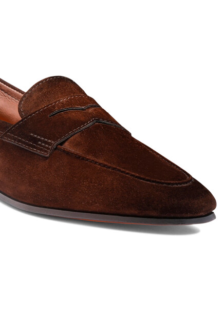 Лоферы SANTONI  - Замша