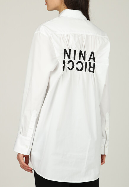 Рубашка NINA RICCI  - Хлопок, Полиэстер