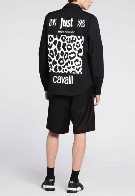 Шорты JUST CAVALLI  - Вискоза, Полиэстер