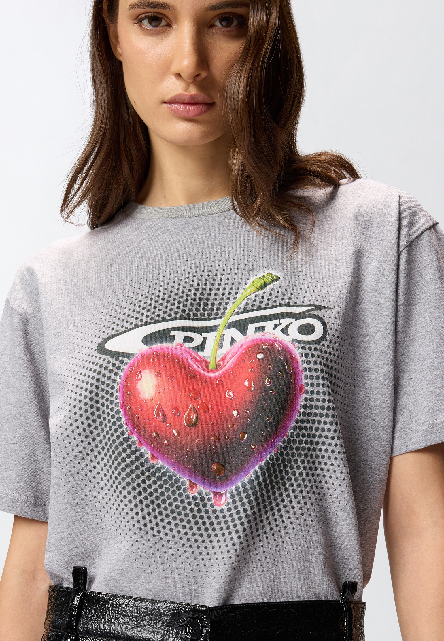 Футболка с сердцем PINKO