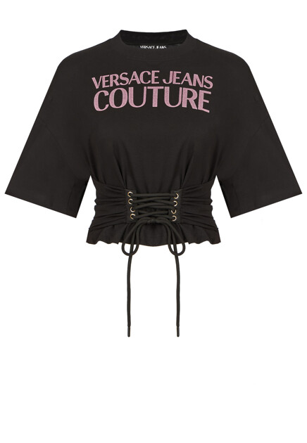 Футболка со шнуровкой  VERSACE JEANS COUTURE