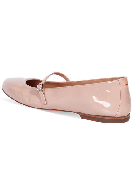 Балетки SANTONI  - Кожа - цвет розовый
