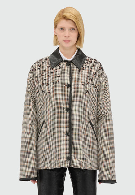 Куртка MSGM  - Вискоза, Полиэстер