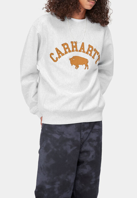 Свитшот Locker из хлопкового джерси с вышивкой CARHARTT WIP
