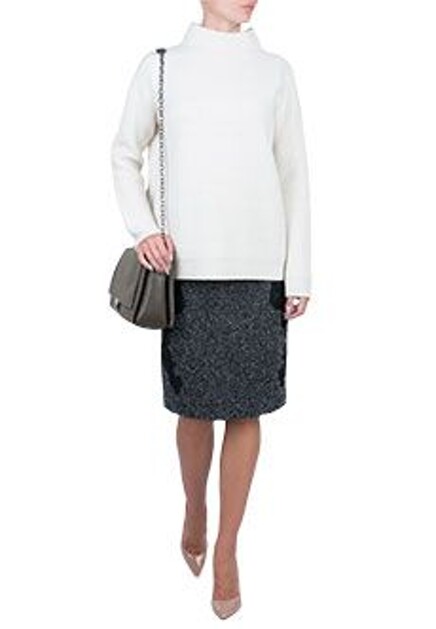 Белый джемпер DIANE VON FURSTENBERG