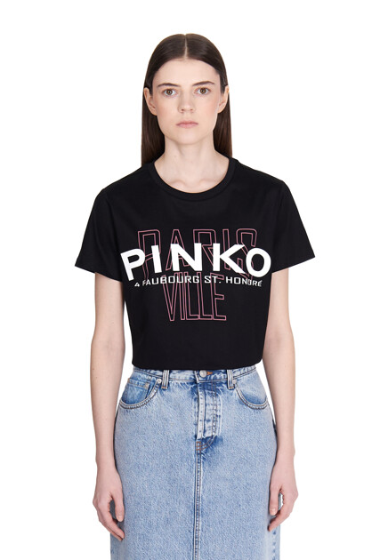 Футболка PINKO  - Хлопок