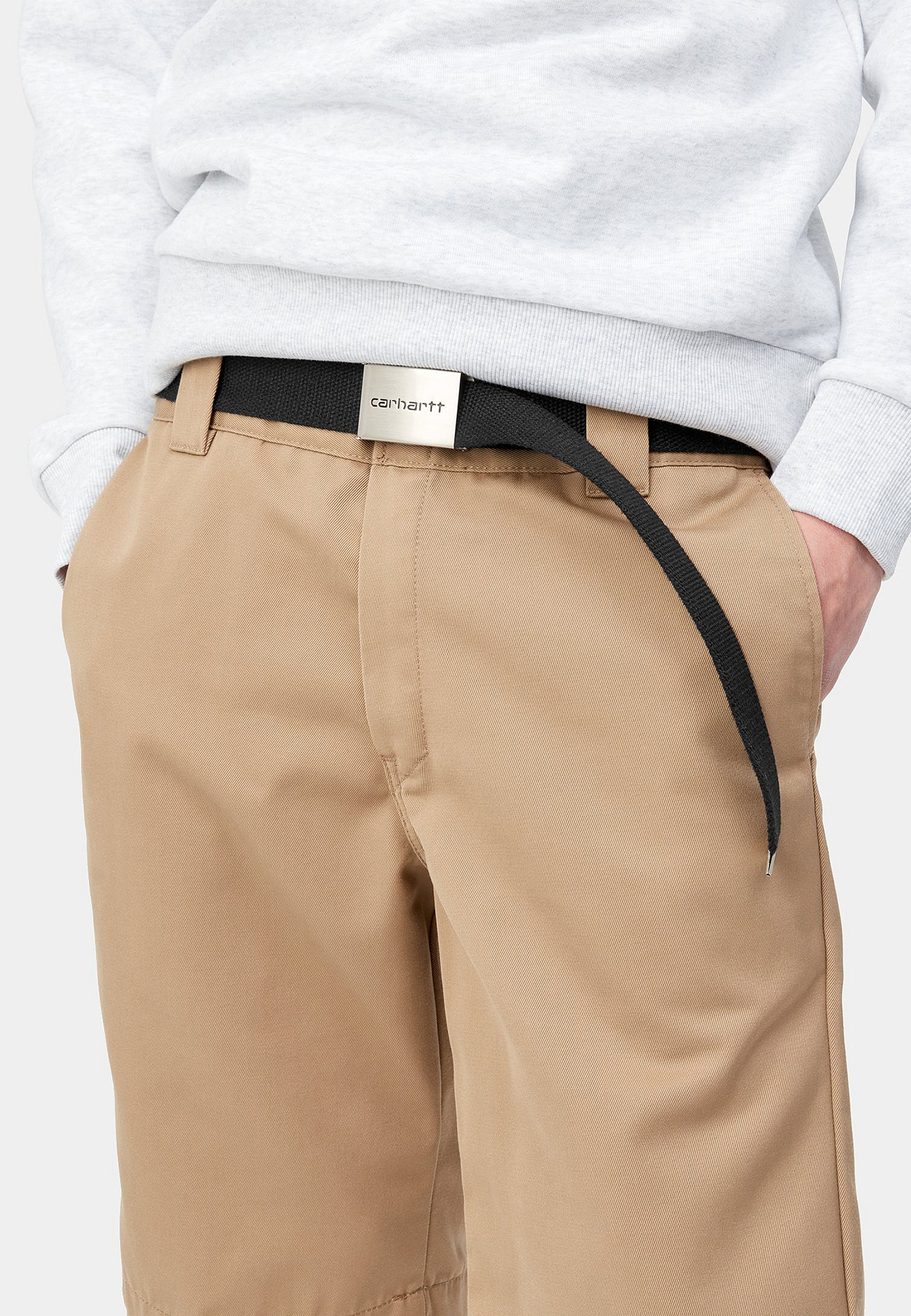 Ремень CARHARTT WIP  - Полиэстер - цвет черный