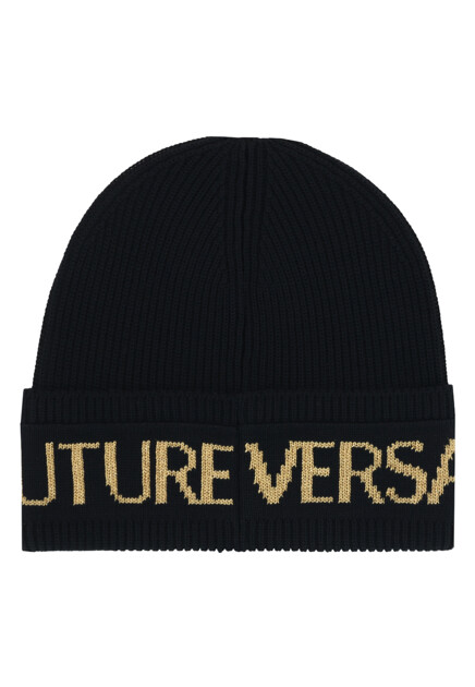 Черная шапка VERSACE JEANS COUTURE - ИТАЛИЯ