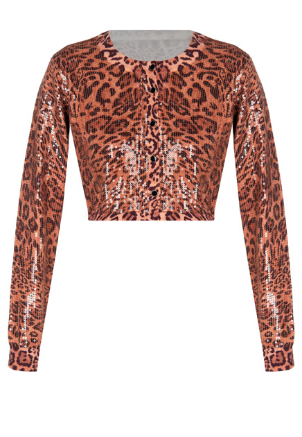 Укороченный кардиган с пайетками TWINSET Milano