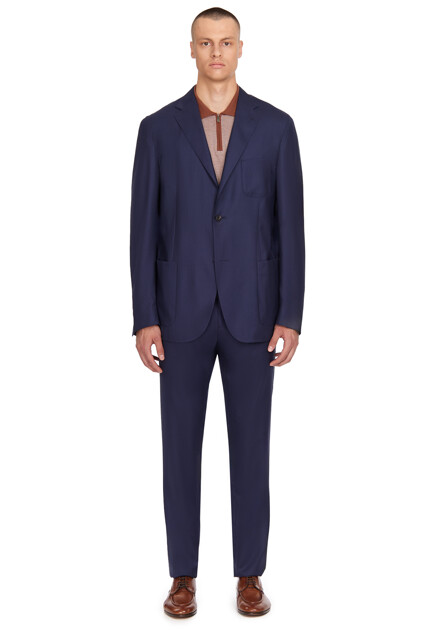 Костюм CORNELIANI  - Шерсть - цвет синий